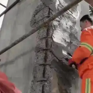雨花梁板柱楼梯空洞蜂窝剥落露筋等表面破损修补用高强聚合物修补砂浆