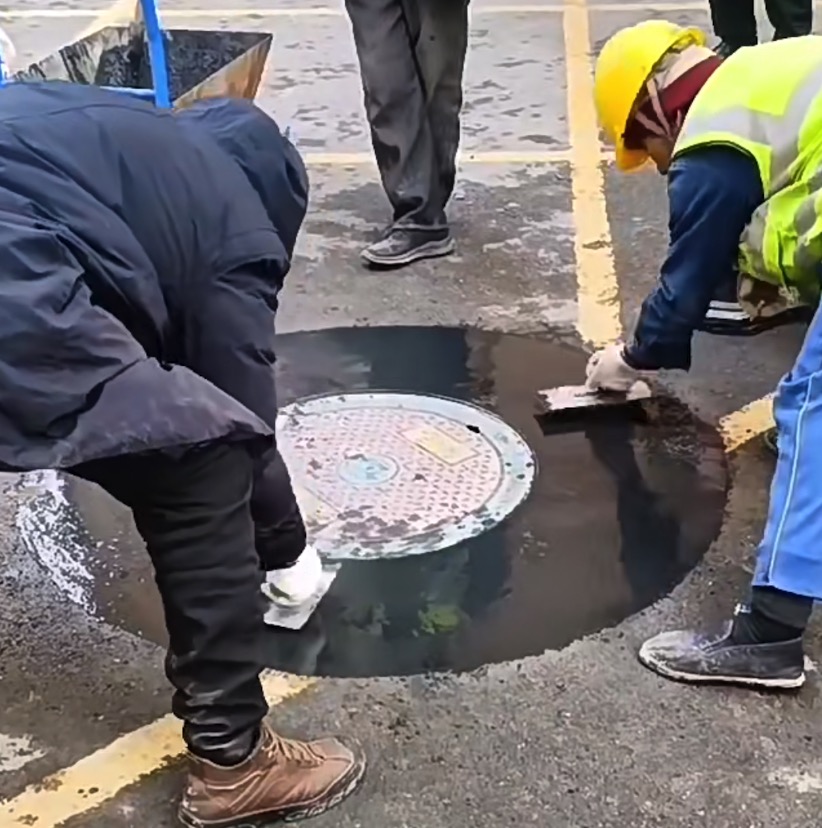 雨花CGM伸缩缝浇注料/市政井盖抢修料(黑/灰)